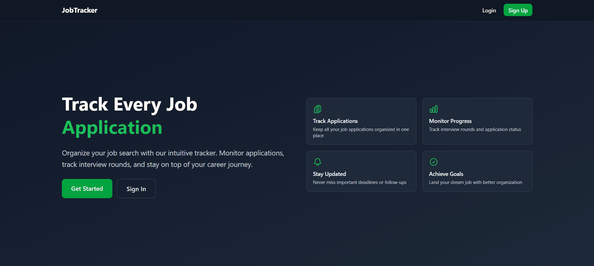 Job Application Tracker